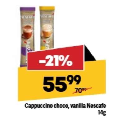 Cappuccino Choco, Vanilla Nescafe, 14g