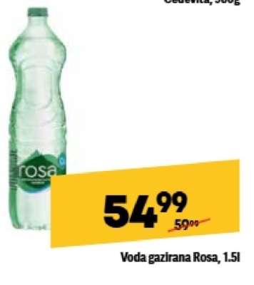 Voda gazirana Rosa 1.5l