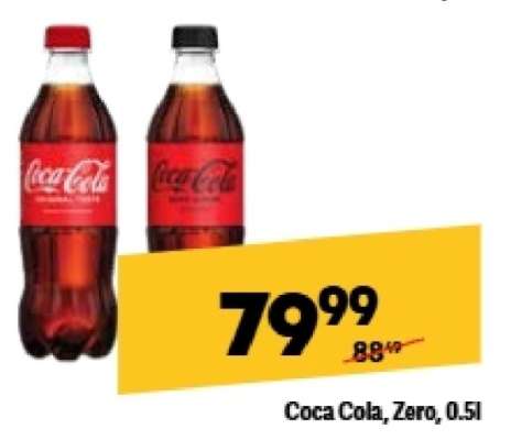 Coca Cola Zero 0,5l