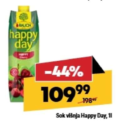 Sok Višnja Happy Day 1l