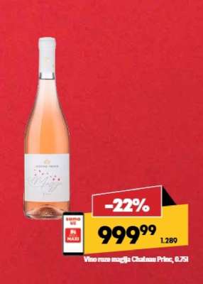 Vino roze magija Chateau Princ, 0.75l