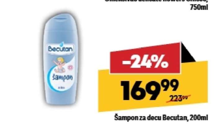 Šampon za decu Becutan 200ml