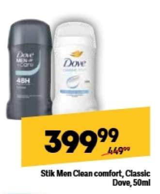 Stik Men Clean comfort, Classic Dove, 50ml