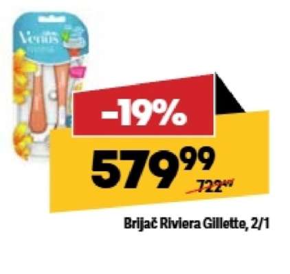 Brijač Riviera Gillette, 2/1