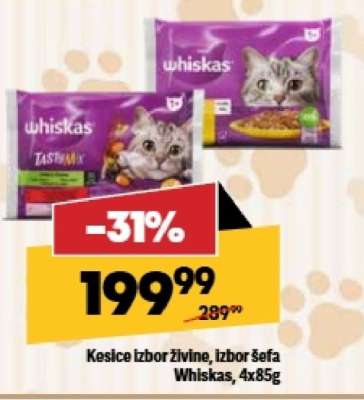 Whiskas, 4x85g