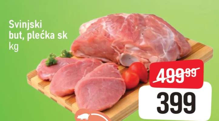 Svinjski but, plećka sk