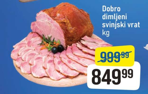 Dobro dimljeni svinjski vrat