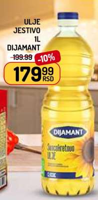 Ulje Jestivo DIJAMANT 1L