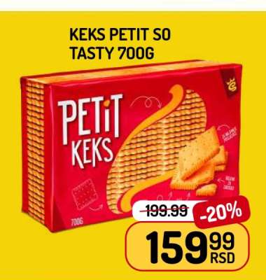 KEKS PETIT SO TASTY 700g