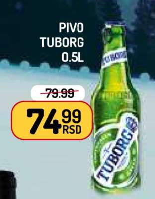 PIVO TUBORG 0,5l