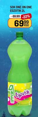 Sok One on One Egzotik 2L