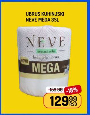 UBRUS KUHINJSKI NEVE MEGA 3sl