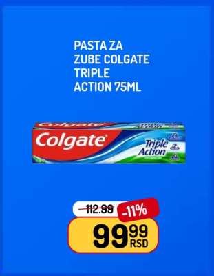 Pasta za zube Colgate triple action 75ml