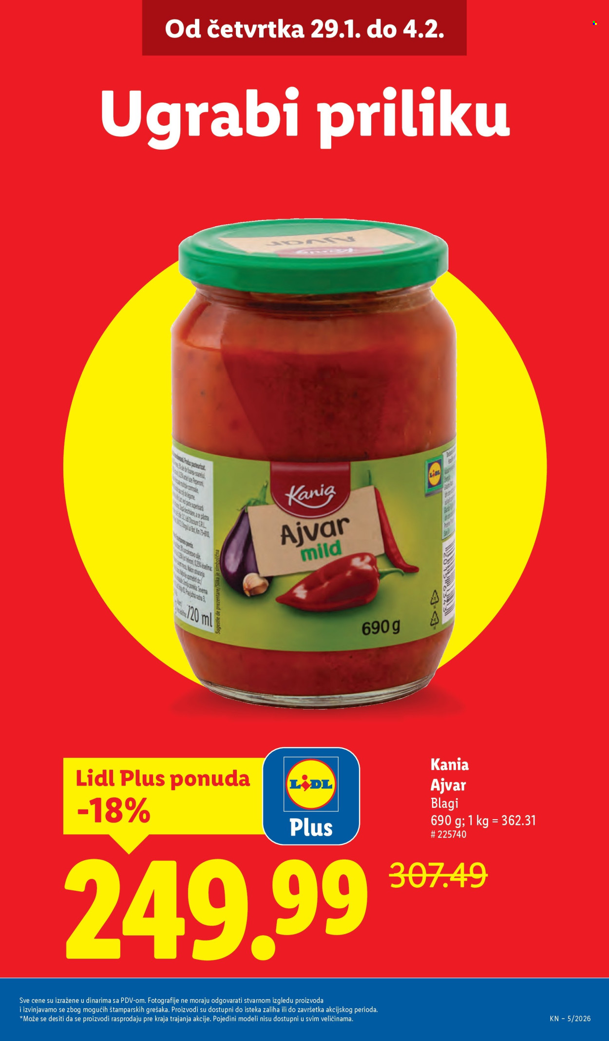 Lidl katalog - 29.01.2026 - 04.02.2026. Stranica 5