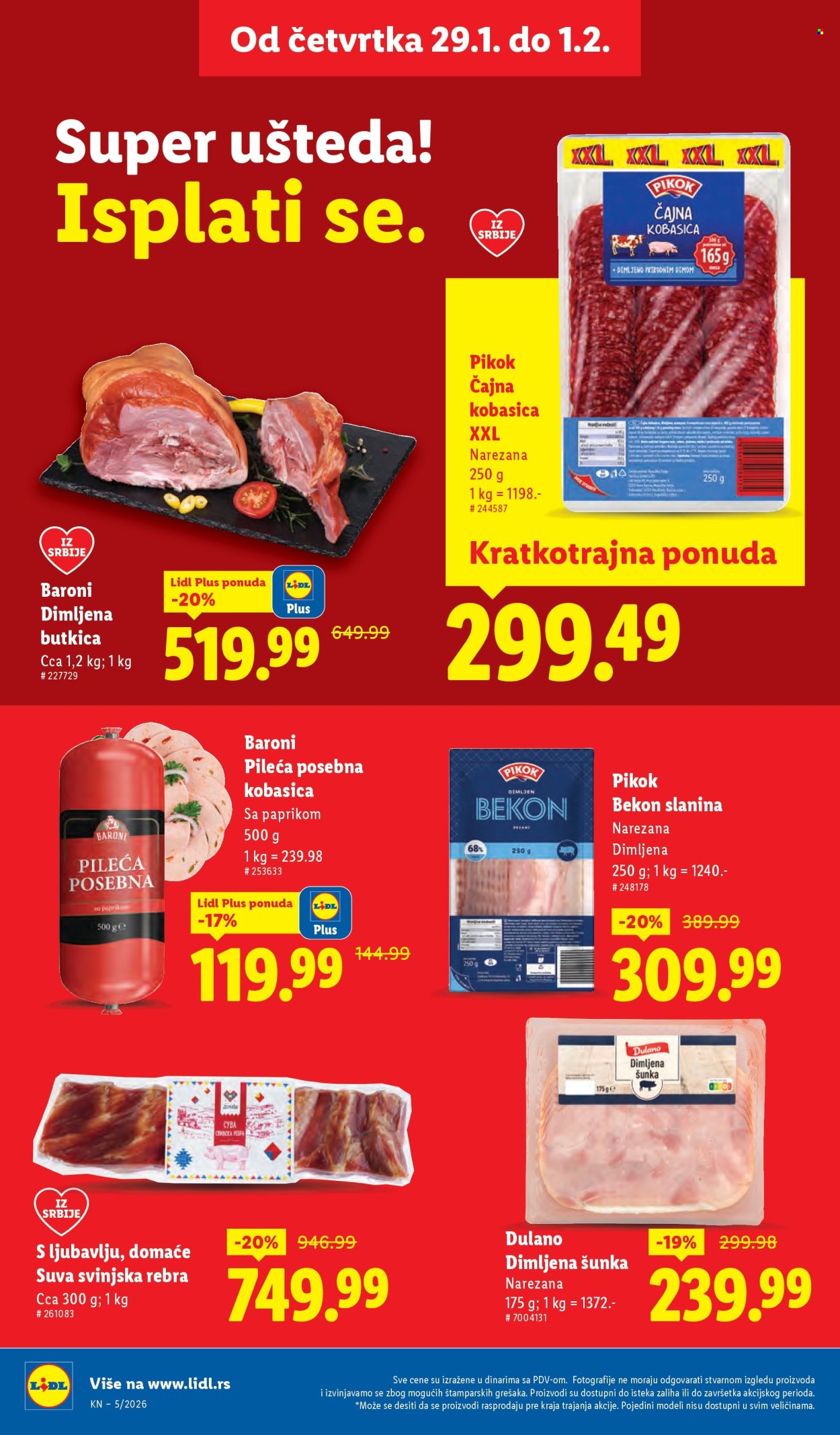 Lidl katalog - 29.01.2026 - 04.02.2026. Stranica 18