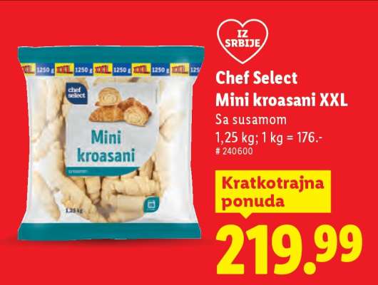 Chef Select Mini kroasani XXL