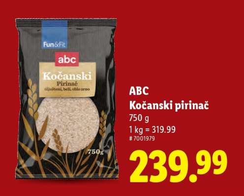 ABC Kočanski pirinač