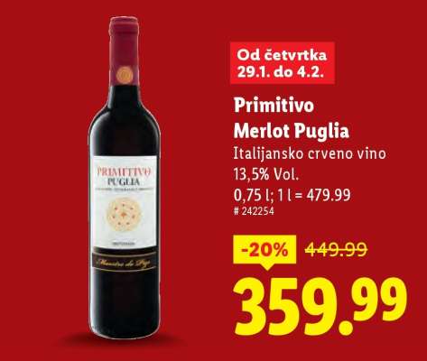 Primitivo Merlot Puglia
