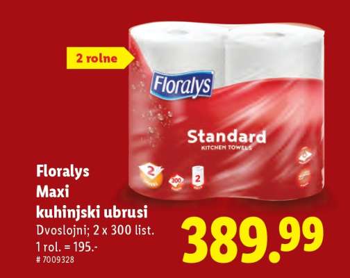 Floralys Maxi kuhinjski ubrusi