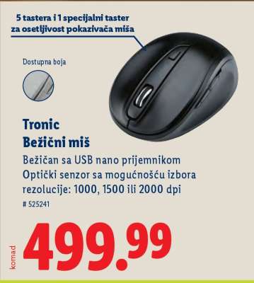 TRONIC Bežični miš