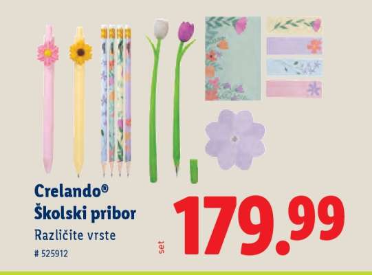 crelando® Školski pribor
