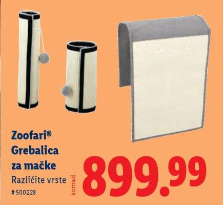 Zoofari® Grebalica za mačke