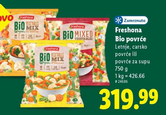 Freshona Bio povrće