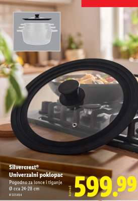 Silvercrest® Univerzalni poklopac