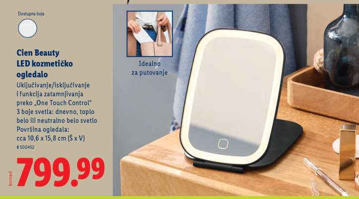 Cien Beauty LED kozmetičko ogledalo