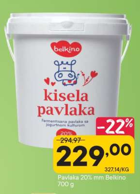 Pavlaka 20%mm Belkino