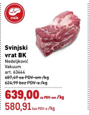Svinjski vrat BK