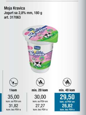 MOJA KRAVICA JOGURT