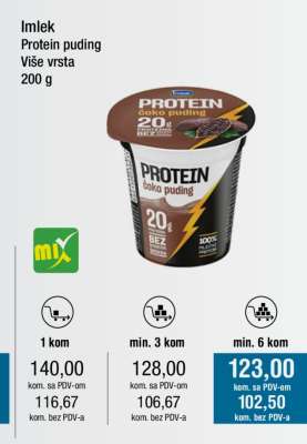 Imlek Protein puding