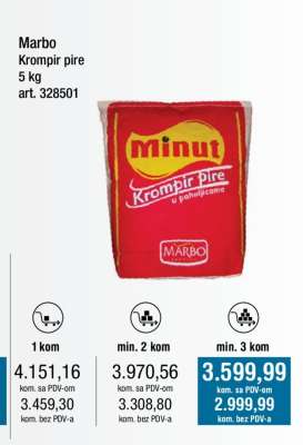 Marbo Krompir pire