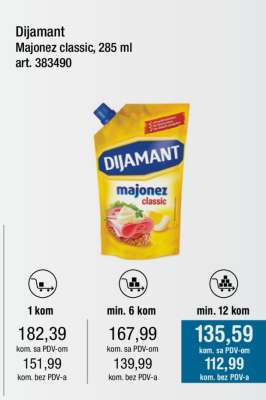 DIJAMANT MAJONEZ Classic