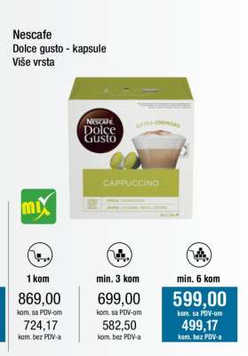 Nescafé Dolce Gusto kapsule