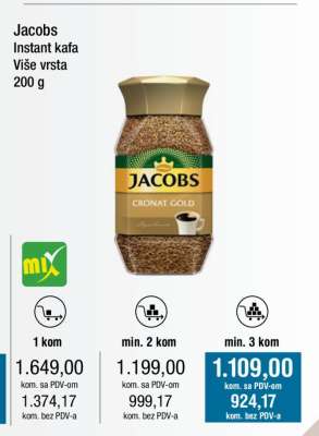 JACOBS INSTANT KAFA