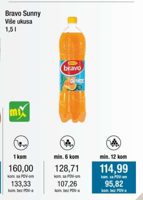 Bravo Sunny Više ukusa 1,5 l