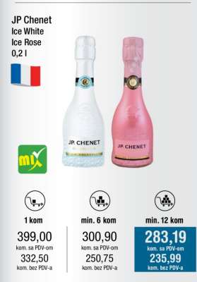 JP Chenet Ice White Ice Rose 0,2 l