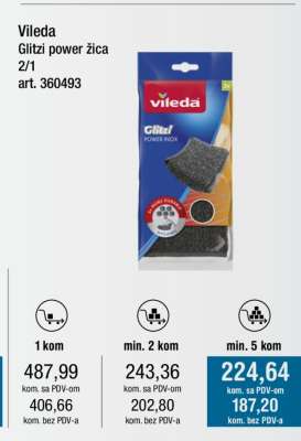 Vileda Glitzi power žica 2/1