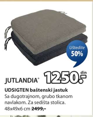 UDSIGTEN BAŠTENSKI JASTUK