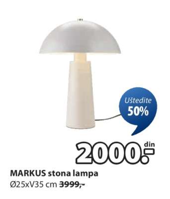 MARKUS stona lampa