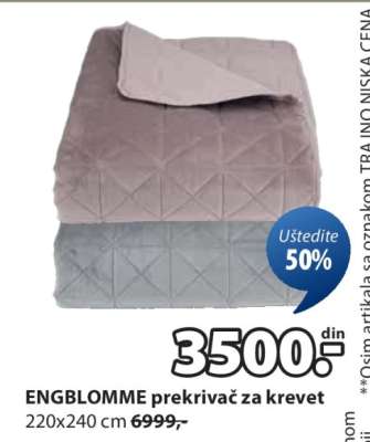 ENGBLOMME PREKRIVAČ ZA KREVET