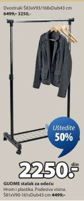 GUDME STALAK ZA ODEĆU