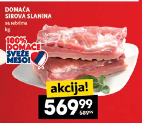 DOMAĆA SIROVA SLANINA