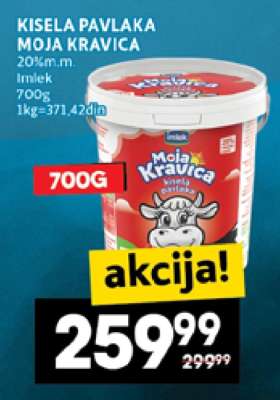 Kisela pavlaka Moja kravica