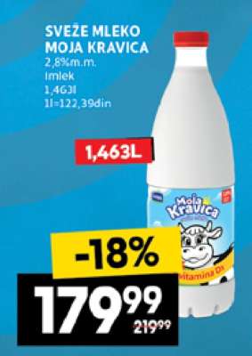 SVEŽE MLEKO MOJA KRAVICA