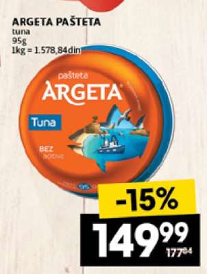 ARGETA PAŠTETA