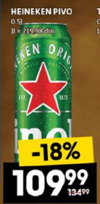 HEINEKEN PIVO
