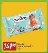 BECUTAN Vlažne maramice 72/1.